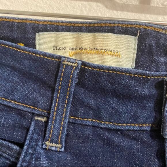 Pilcro & The Letterpress Mid Rise Stretch Jeans Sz 29P - Picture 5 of 12